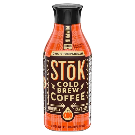 Stok Pumpkin Cold Brew, 48 Fluid Ounce