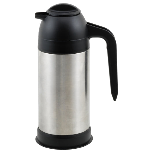 Winco 24 Ounce Vacuum Insulated Stainless Steel Coffee Server