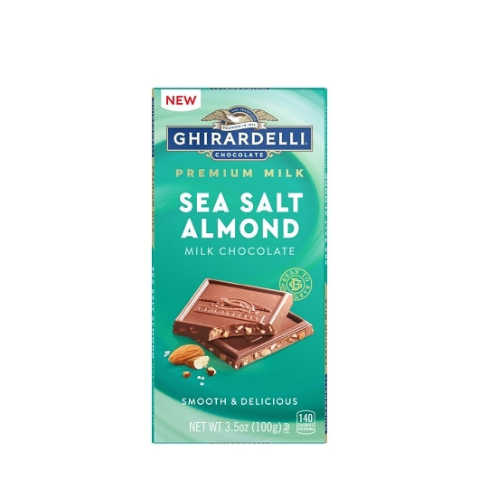 Ghirardelli Milk Chocolate Almond Bar, 0.22 Pound