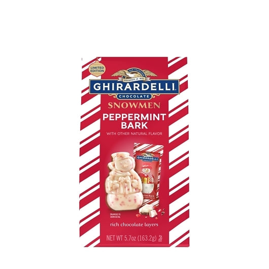 Ghirardelli Assorted Snowmen Bag Display