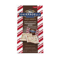Ghirardelli Dark Chocolate Peppermint Bark Square, 0.53 Pound