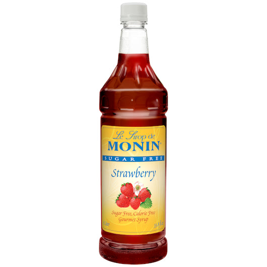 Monin Sugar Free Strawberry, 1 Liter