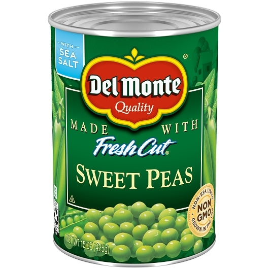 Del Monte Canned Sweet Peas, 15 Ounce