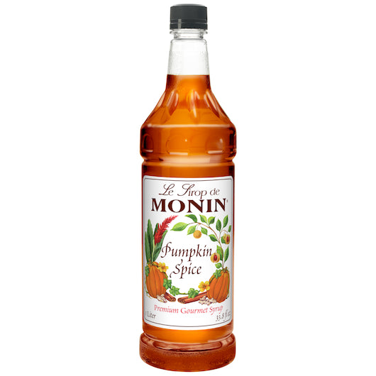 Monin Pumpkin Spice Syrup, 1 Liter