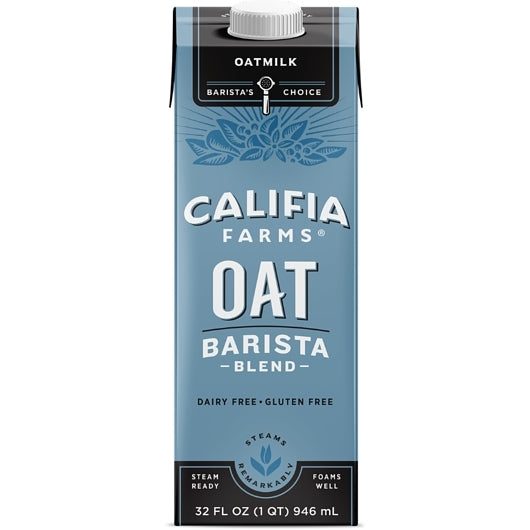 Califia Farms Oat Milk Barista Blend, 32 Fluid Ounce