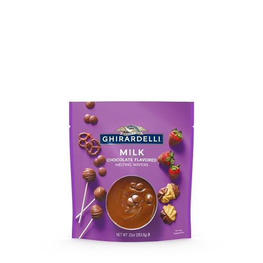 Ghirardelli Milk Chocolate Flavored Melting Wafers, 0.63 Pound