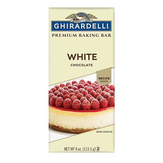 Ghirardelli Baking Bar White Chocolate, 0.26 Pound