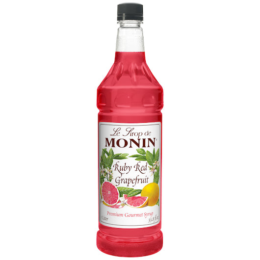 Monin Ruby Red Grapefruit Syrup, 1 Liter