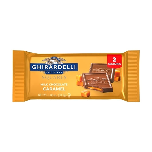 Ghirardelli Milk Chocolate Caramel Impulse Bar Bulk, 0.07 Pound