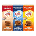 Coffee Mate Variety Pack 50 Original, 50 French Vanilla, & 50 Hazelnut Single Serve Liquid Creamer, 18.566 Fluid Ounce