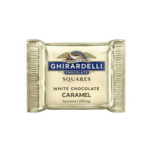 Ghirardelli White Chocolate Caramel Squares, 0.03 Pound