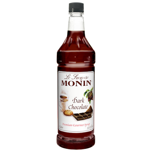 Monin Dark Chocolate Syrup, 1 Liter