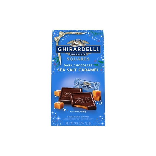 Ghirardelli Dark Chocolate Sea Salt Caramel, 0.57 Pound
