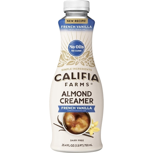Califia Farms Vanilla Creamer, 25.4 Fluid Ounce