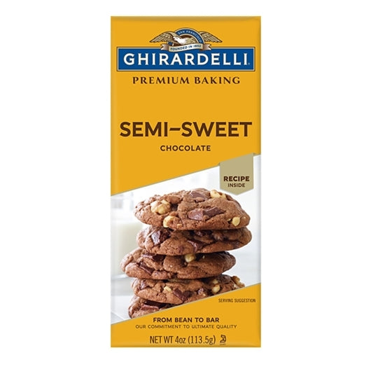 Ghirardelli Baking Bar Semi Sweet Chocolate, 0.26 Pound