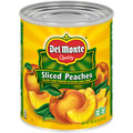 Del Monte Sliced Peaches In Extra Light Syrup, 105 Ounce