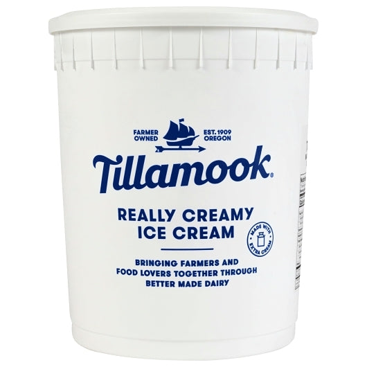 Tillamook Coffee Almond Fudge Ice Cream, 3 Gallon
