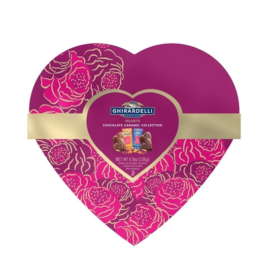 Ghirardelli Valentine's Day Assorted Xl Heart Box, 0.43 Pound