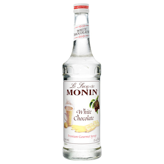 Monin White Chocolate Syrup, 750 Milliliter