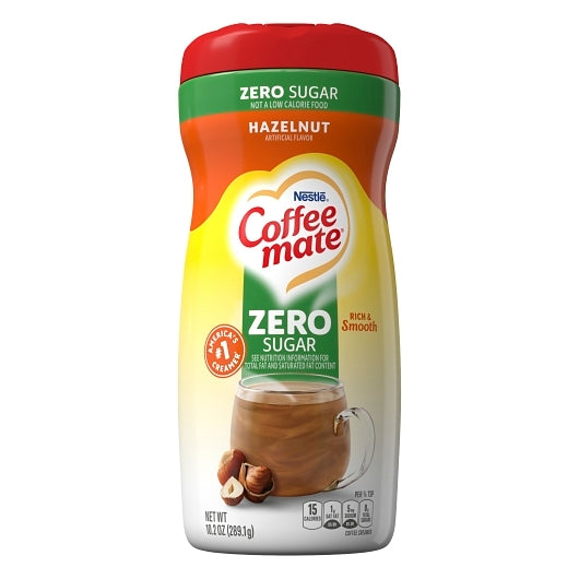 Coffee Mate Sugar Free Hazelnut Powder Creamer, 10.2 Ounce