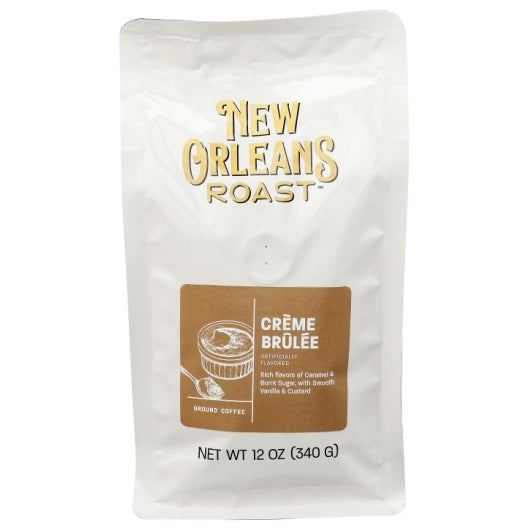 New Orleans Roast Creme Brulee Coffee, 12 Ounce
