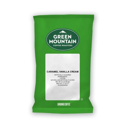 Green Mountain Coffee Ground Caramel Vanilla Cream
