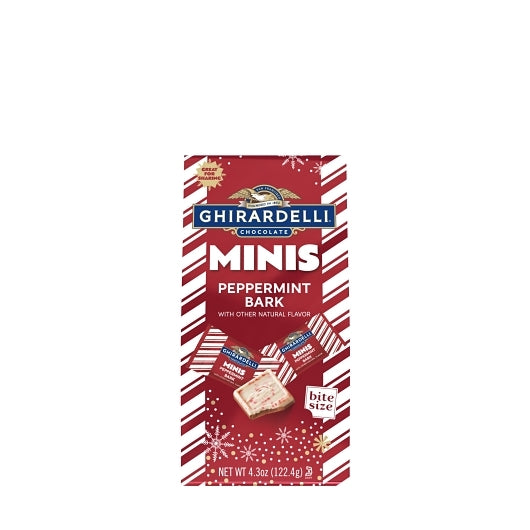 Ghirardelli Peppermint Bark Mini Bag, 0.268 Pound